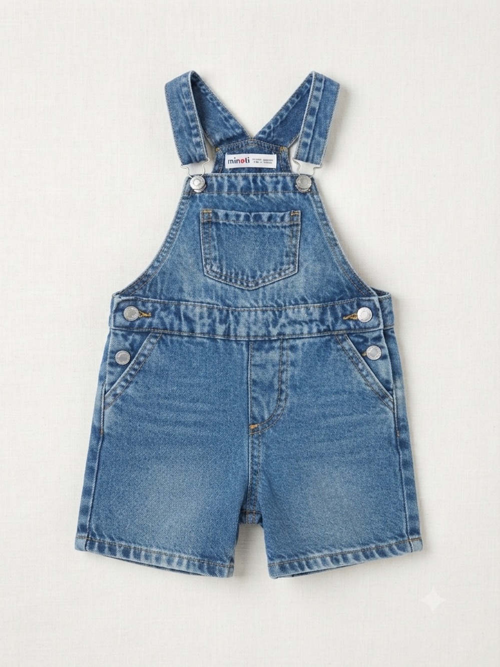 3/10$ | 5Y Girl 👧🏻 | Blue Denim Short Overalls for Kids